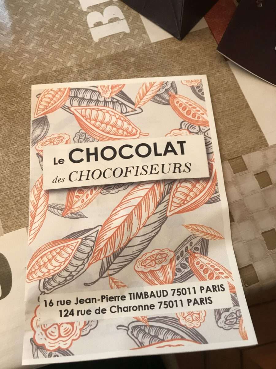 Chocolate Shop in Paris, France