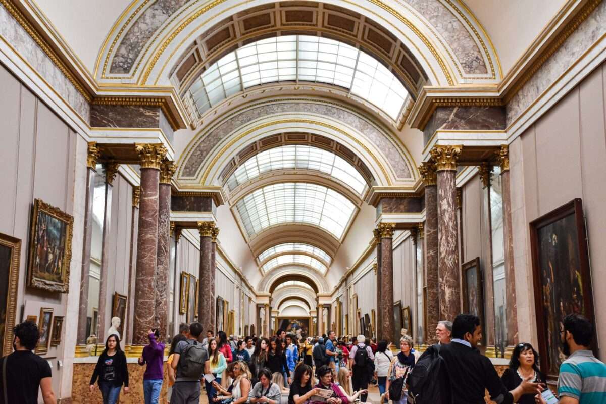 Art museums in Paris, France.